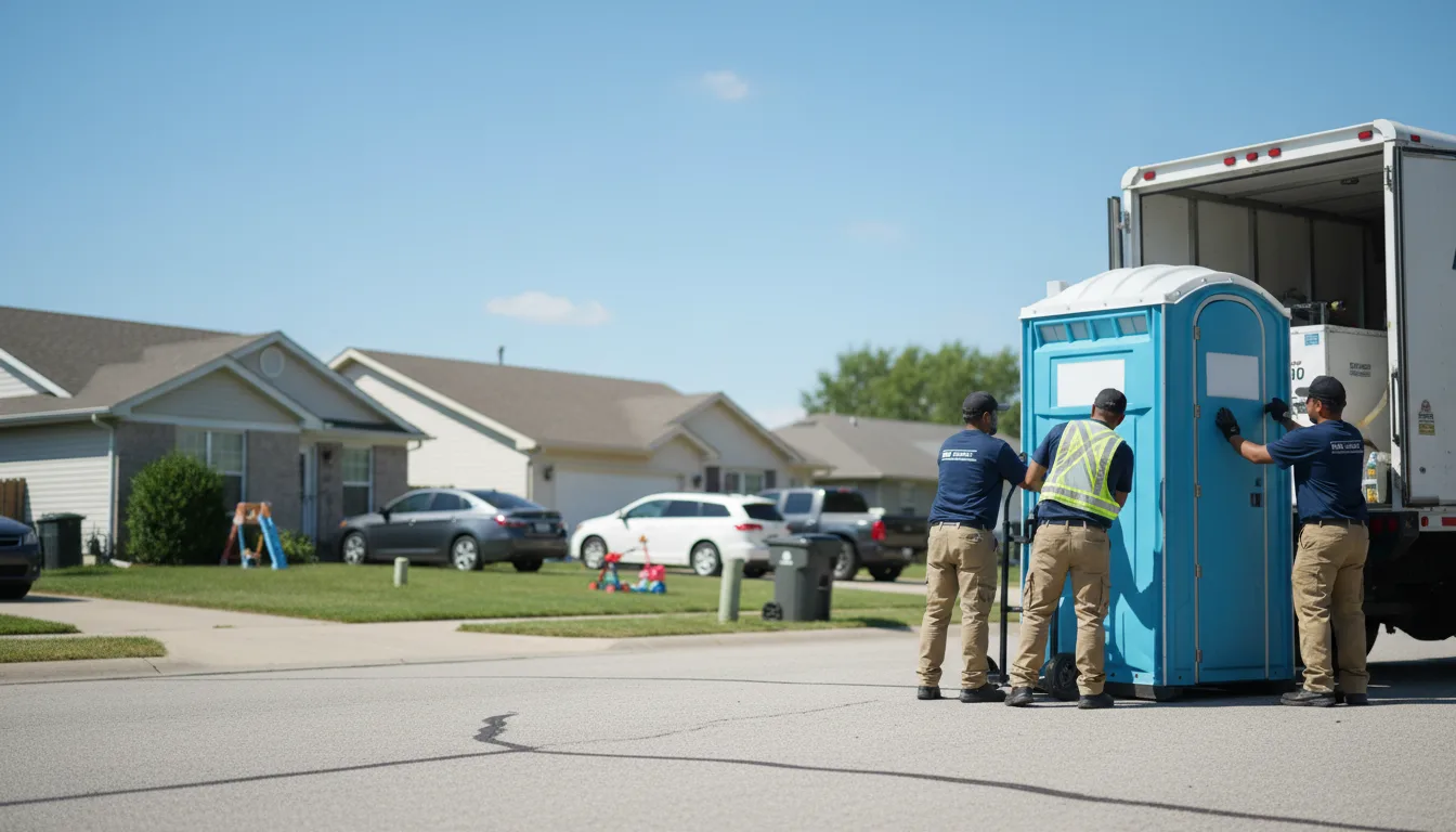 Standard Porta Potty Rentals in Rantoul, KS near me